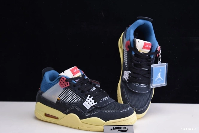 Cheap NOIR JORDAN RETRO OFF AIR 4 UNION DC9533-001 0704